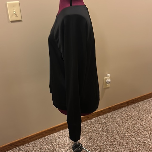 🖤Banana Republic Factory🖤 black raglan sweatshirt, size XL - Picture 7 of 11